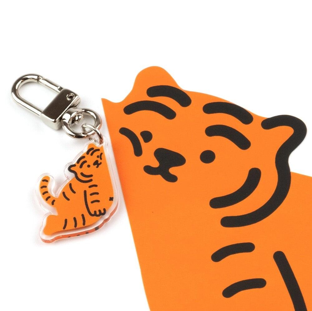 Muzik Tiger It's Okay Tiger Keyring 鑰匙扣（赤） - SOUL SIMPLE HK