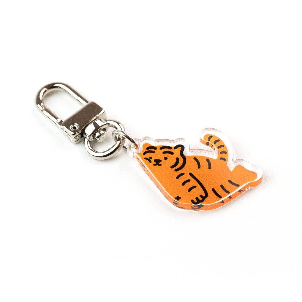 Muzik Tiger It's Okay Tiger Keyring 鑰匙扣（赤） - SOUL SIMPLE HK