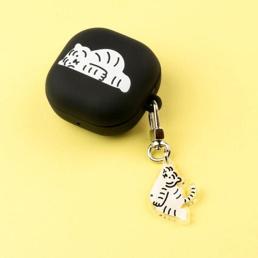 【現貨】Muzik Tiger It's Okay Tiger Keyring 鑰匙扣（白） - SOUL SIMPLE HK