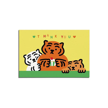 【現貨】Muzik Tiger Thank You Tiger Postcard 明信片 - SOUL SIMPLE HK
