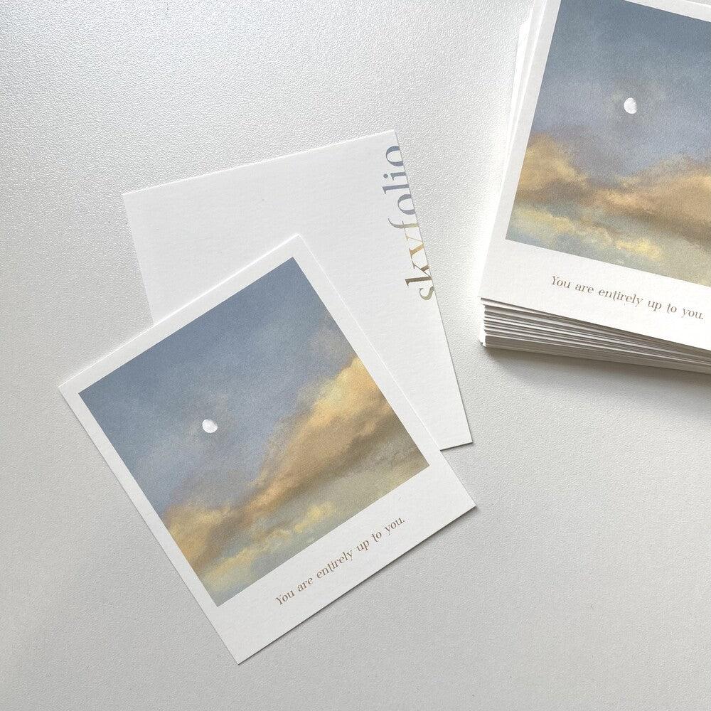 Skyfolio Up to You Polaroid Postcard 明信片 - SOUL SIMPLE HK