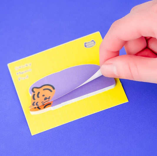 Muzik Tiger Blanket Tiger Sticky Memo Pad 便條紙 - SOUL SIMPLE HK