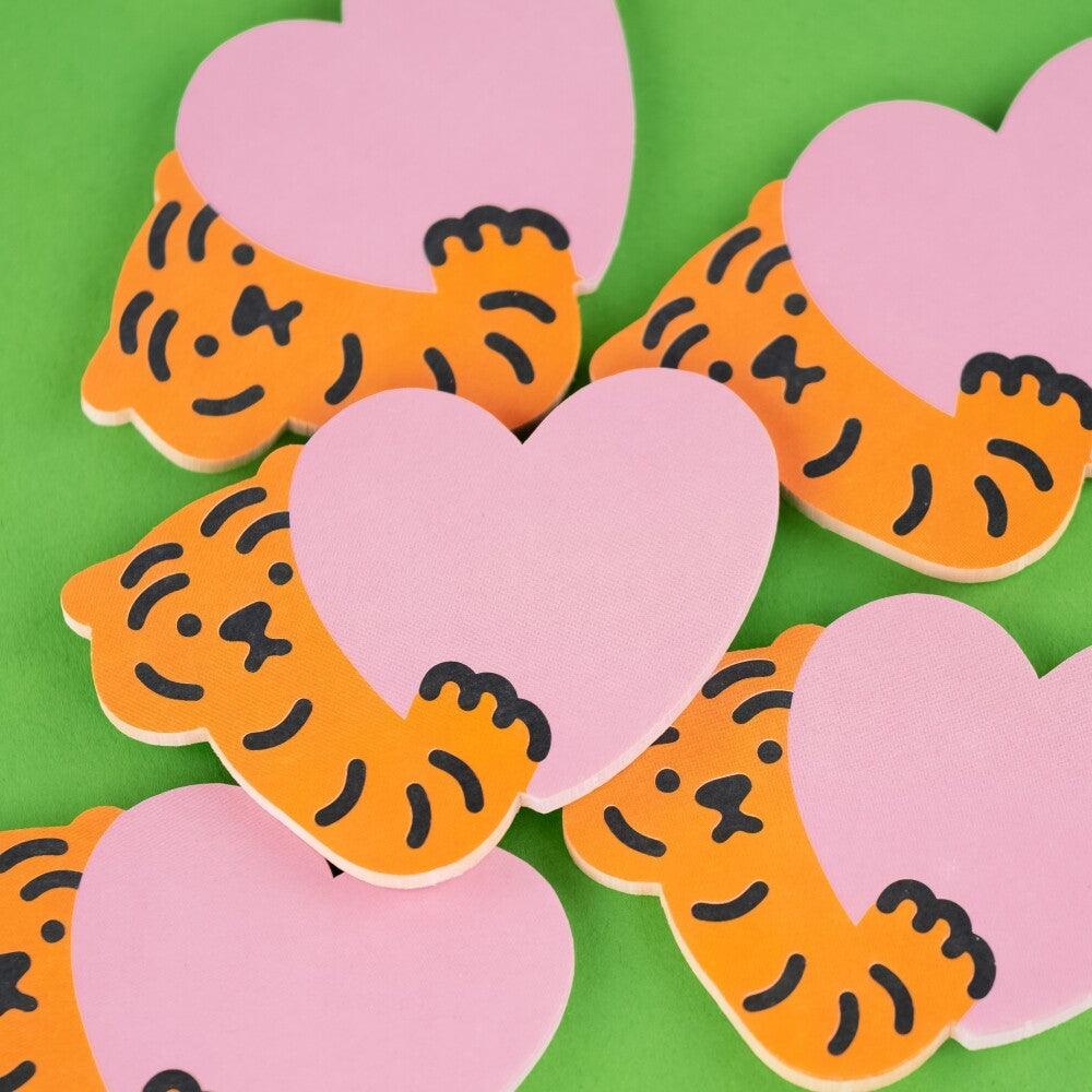 Muzik Tiger Love Tiger Sticky Memo Pad 便條紙 - SOUL SIMPLE HK