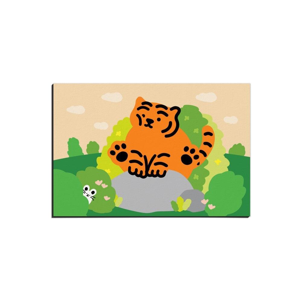 Muzik Tiger Forest Tiger Postcard 明信片 - SOUL SIMPLE HK