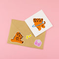 Muzik Tiger Diet Tiger 4pcs Stickers 貼紙(4p) - SOUL SIMPLE HK