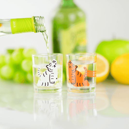 【現貨】Muzik Tiger Soju Glass Cup 燒酒杯（2款） - SOUL SIMPLE HK