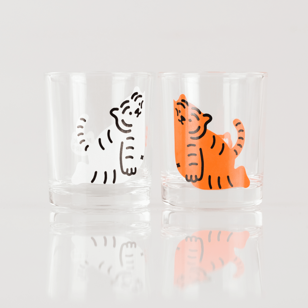 Muzik Tiger Soju Glass Cup 燒酒杯（2款） - SOUL SIMPLE HK