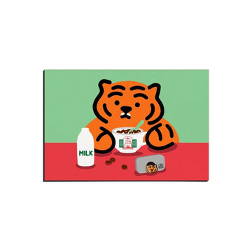 【現貨】Muzik Tiger Cereal Tiger Postcard 穀物老虎明信片 - SOUL SIMPLE HK