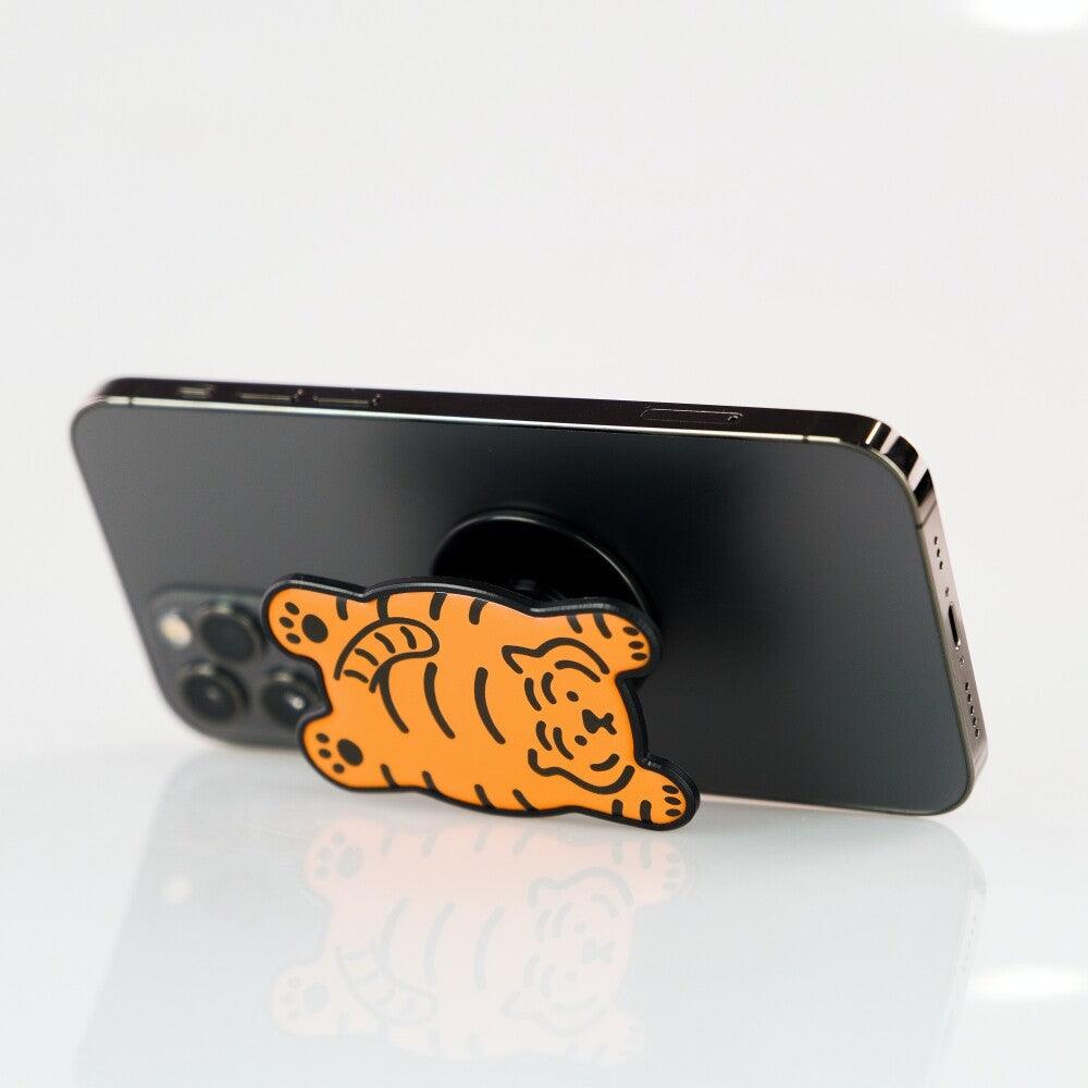 Muzik Tiger Flat Plop Down Red Tiger Smart Tok 手機支架 - SOUL SIMPLE HK