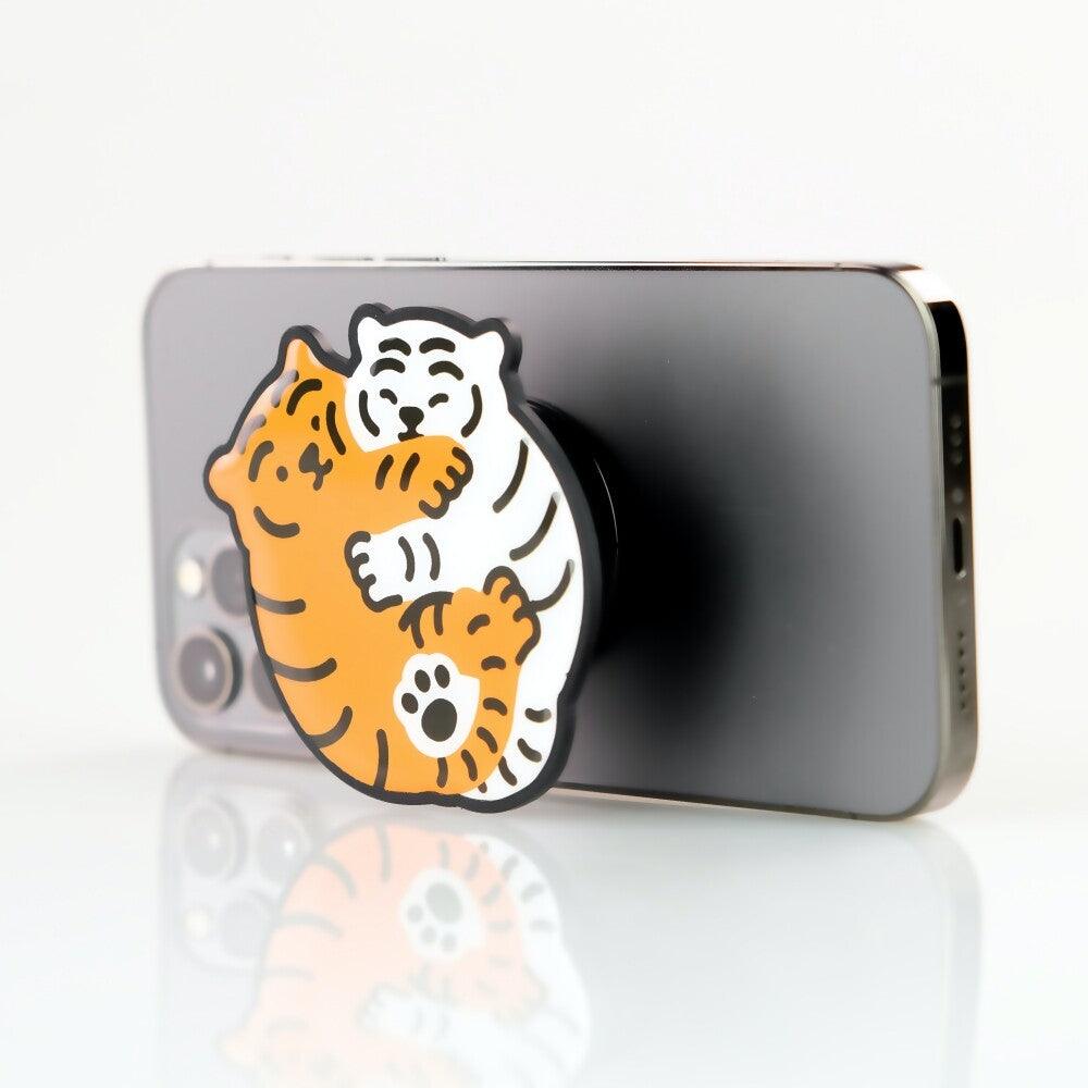Muzik Tiger Double Tiger Shaped Smart Tok 手機支架 - SOUL SIMPLE HK