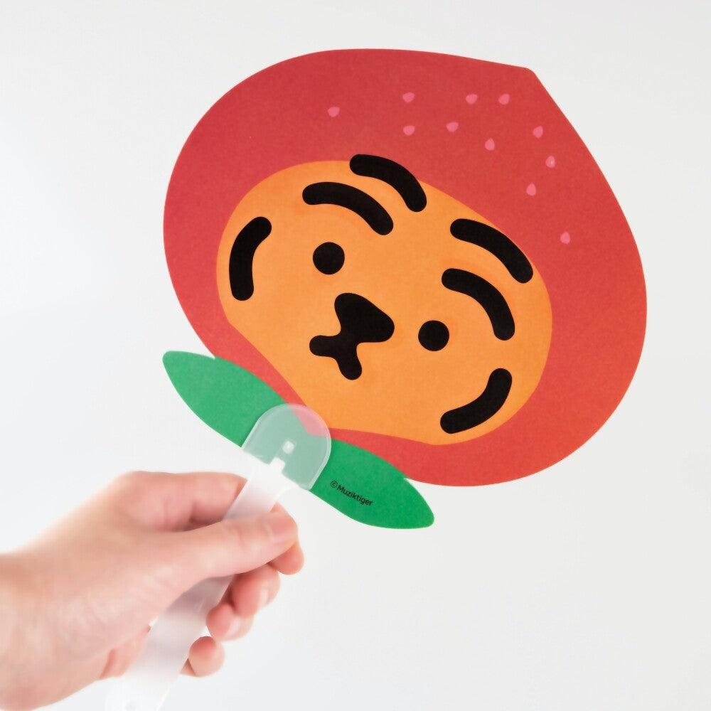 Muzik Tiger Summer Goods Fruit Fan 扇子 - SOUL SIMPLE HK