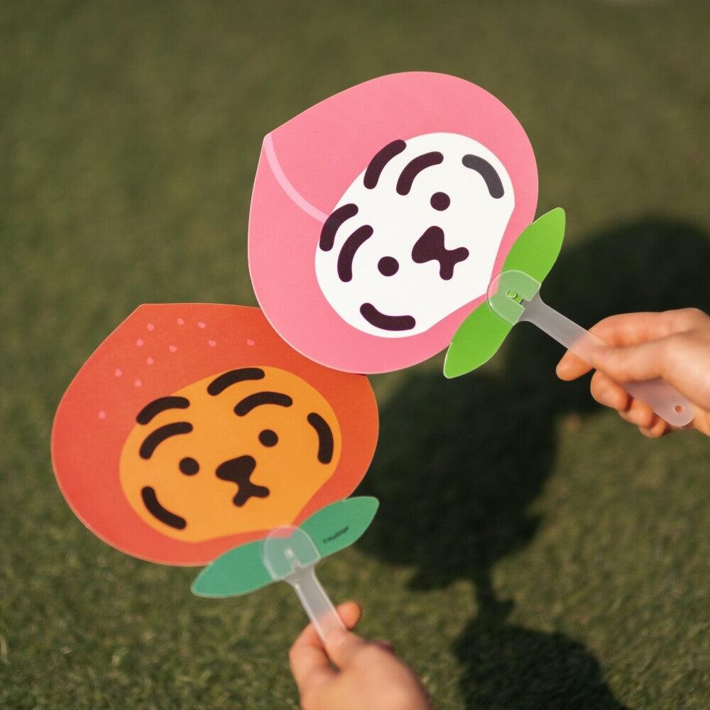 Muzik Tiger Summer Goods Fruit Fan 扇子 - SOUL SIMPLE HK