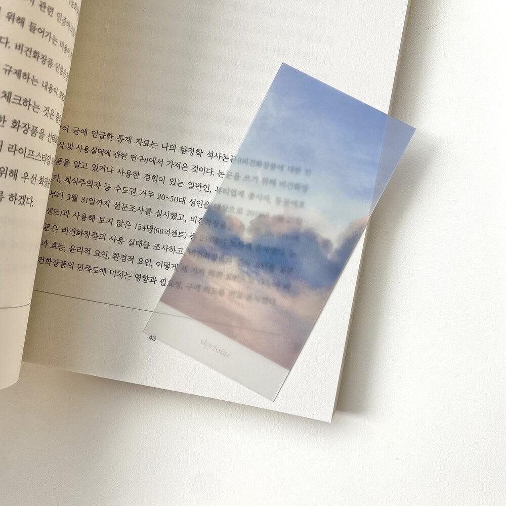 Skyfolio Transparent Bookmark 半透明書籤 - SOUL SIMPLE HK