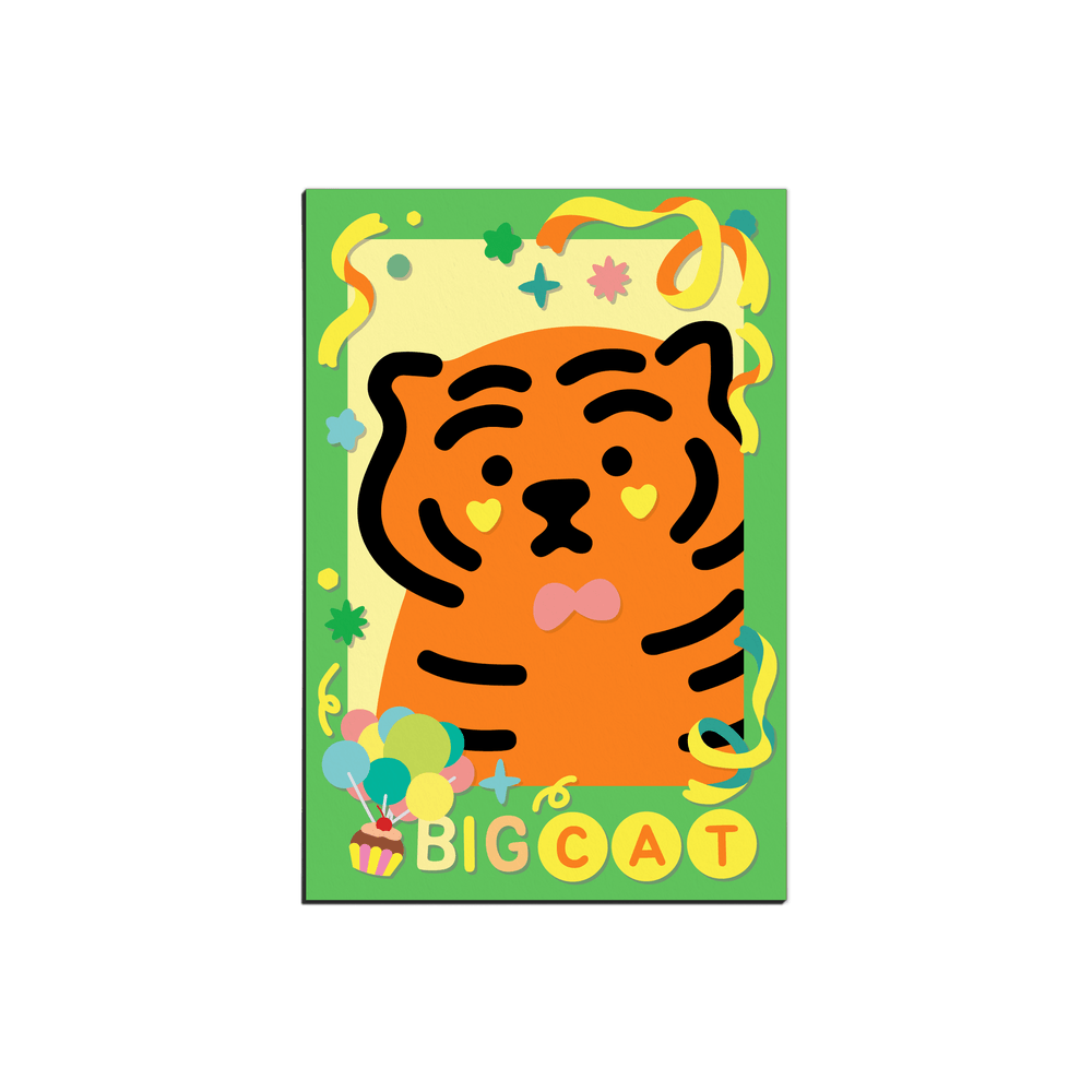 Muzik Tiger Diary Deco Tiger Postcard 明信片 - SOUL SIMPLE HK