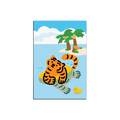 【現貨】Muzik Tiger Ocean Tiger Postcard 海洋胖虎明信片 - SOUL SIMPLE HK