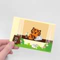 Muzik Tiger Cafe Time Postcard 咖啡時間明信片 - SOUL SIMPLE HK