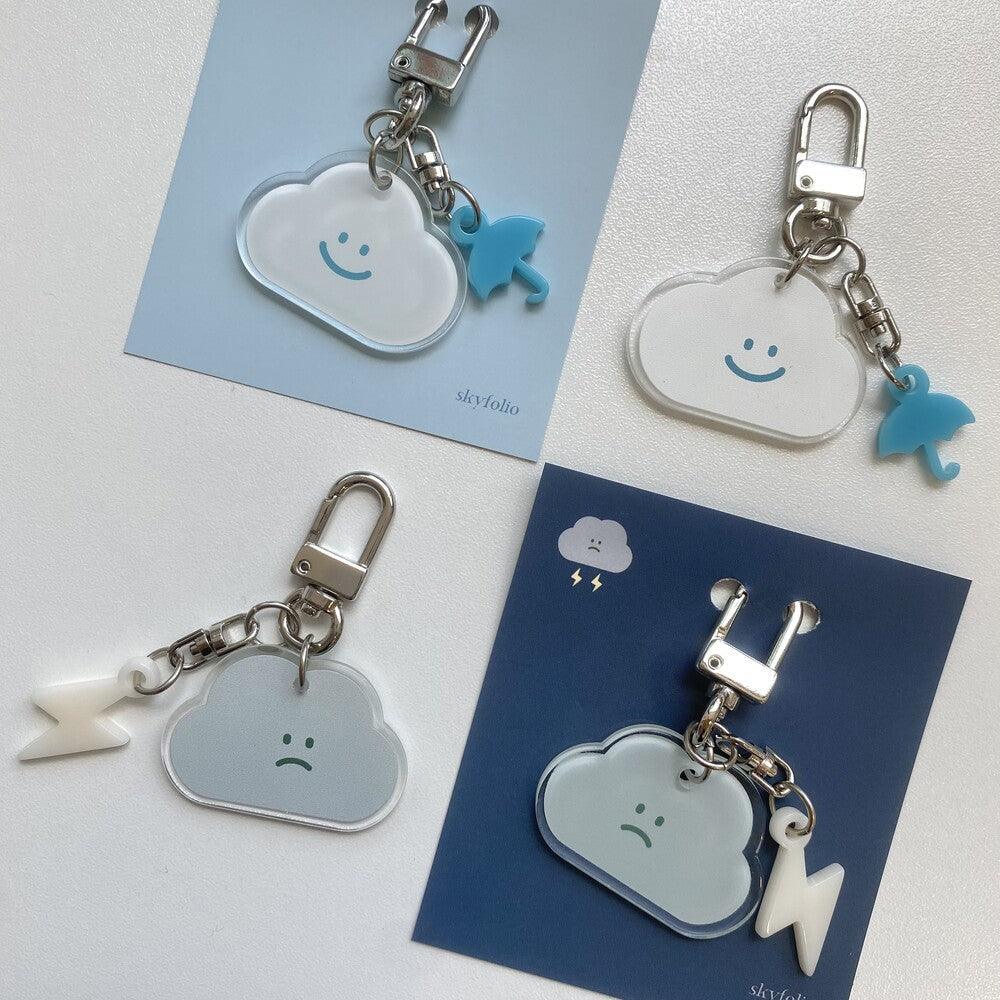 【現貨】Skyfolio New Cloud Airpods Keyring 耳機鑰匙扣（2款） - SOUL SIMPLE HK