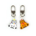 Muzik Tiger Cake Tiger Keyring 鑰匙扣（白） - SOUL SIMPLE HK