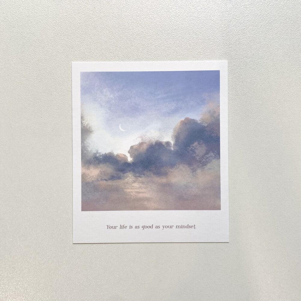 Skyfolio Sunset Cloud Polaroid Postcard 明信片 - SOUL SIMPLE HK