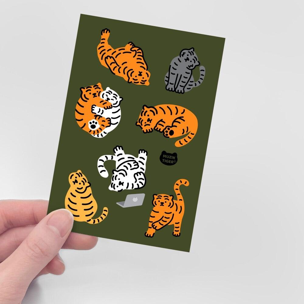 Muzik Tiger Assemble Tiger Postcard 明信片 - SOUL SIMPLE HK
