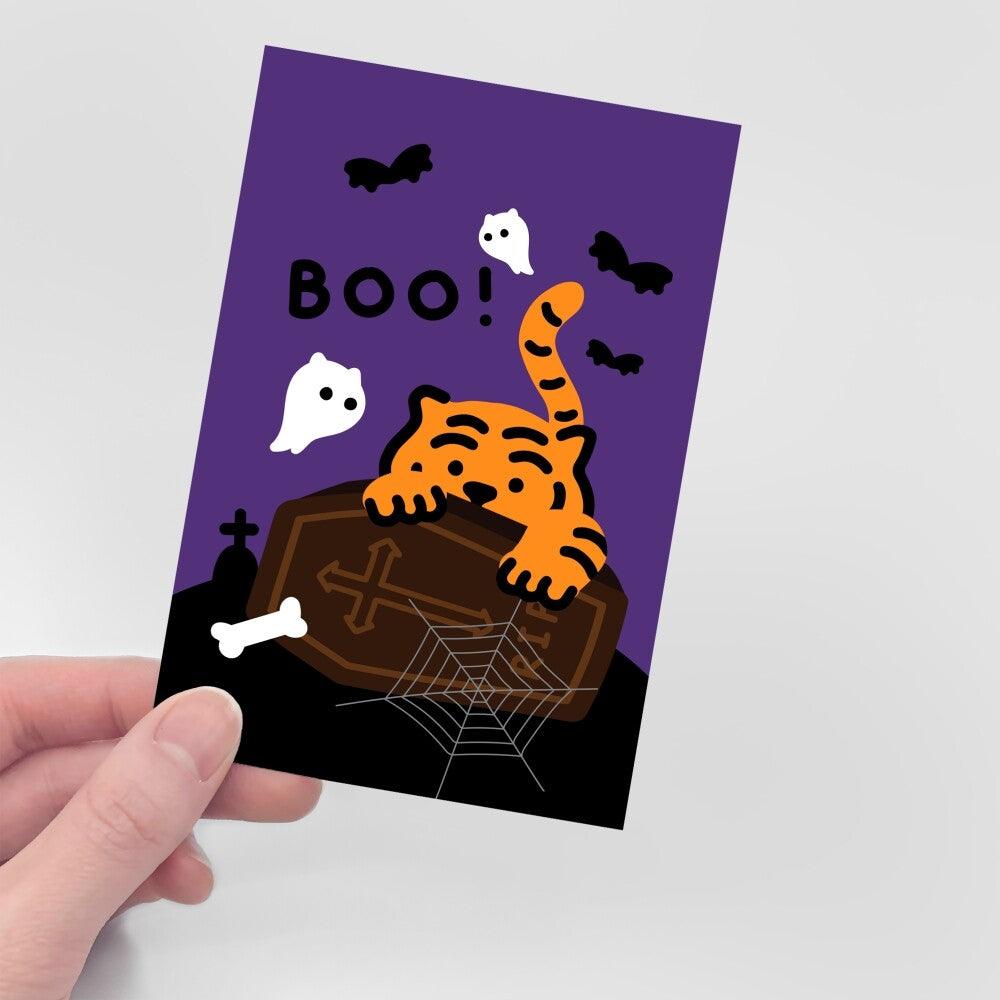 Muzik Tiger Boo Tiger Postcard 明信片 - SOUL SIMPLE HK