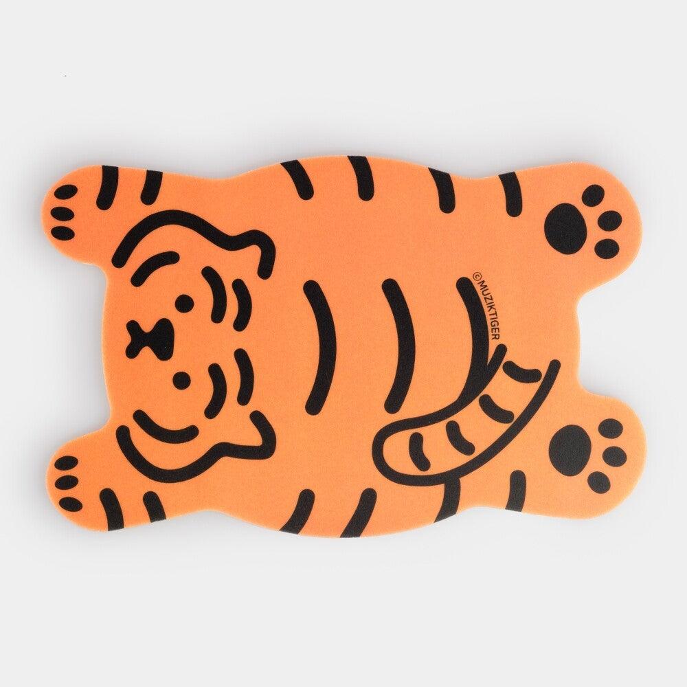 【現貨】Muzik Tiger Flat Tiger PVC Mouse Pad 滑鼠墊（2款） - SOUL SIMPLE HK