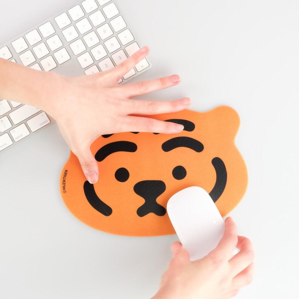 Muzik Tiger Face PVC Mouse Pad 滑鼠墊（2款） - SOUL SIMPLE HK