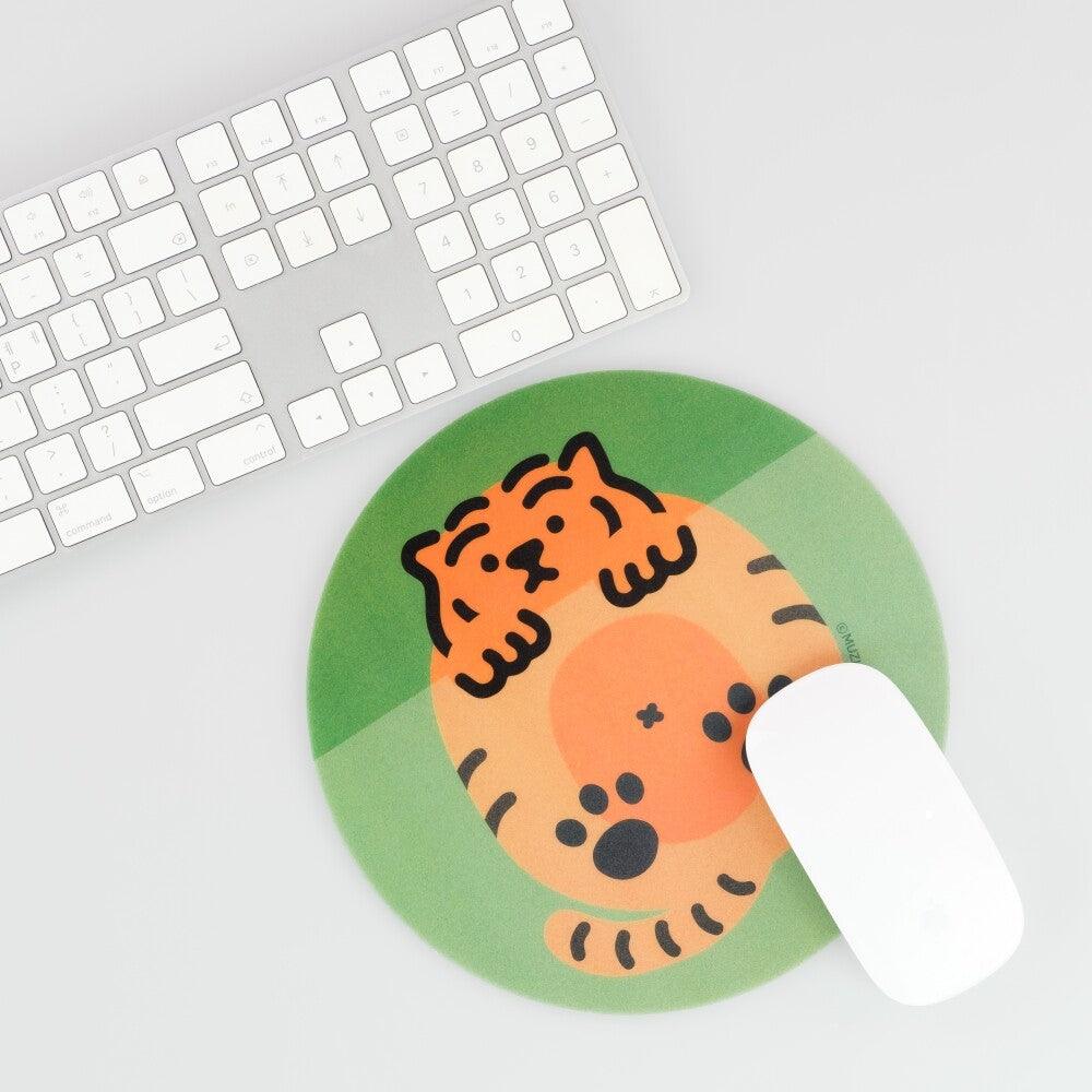 Muzik Tiger Peekaboo Tiger PVC Mouse Pad 滑鼠墊 - SOUL SIMPLE HK