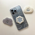 Skyfolio Fluffy Phone Grip Tok 毛毛刺繡手機支架（3款） - SOUL SIMPLE HK