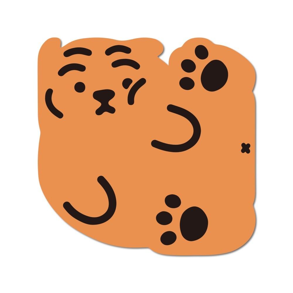 Muzik Tiger Square Tiger Big Removable Sticker 貼紙 - SOUL SIMPLE HK