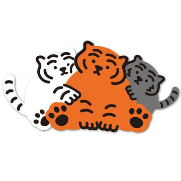Muzik Tiger Triplets Tiger Big Removable Sticker 貼紙 - SOUL SIMPLE HK