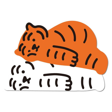 Muzik Tiger Charging Tiger Big Removable Sticker 貼紙 - SOUL SIMPLE HK