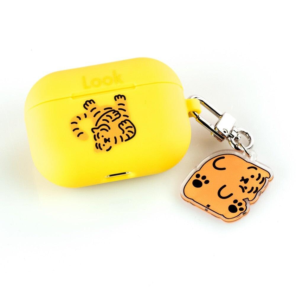 Muzik Tiger Square Red Tiger Keyring 方形赤虎鑰匙扣 - SOUL SIMPLE HK