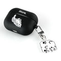 Muzik Tiger Square White Tiger Keyring 方形白虎鑰匙扣 - SOUL SIMPLE HK