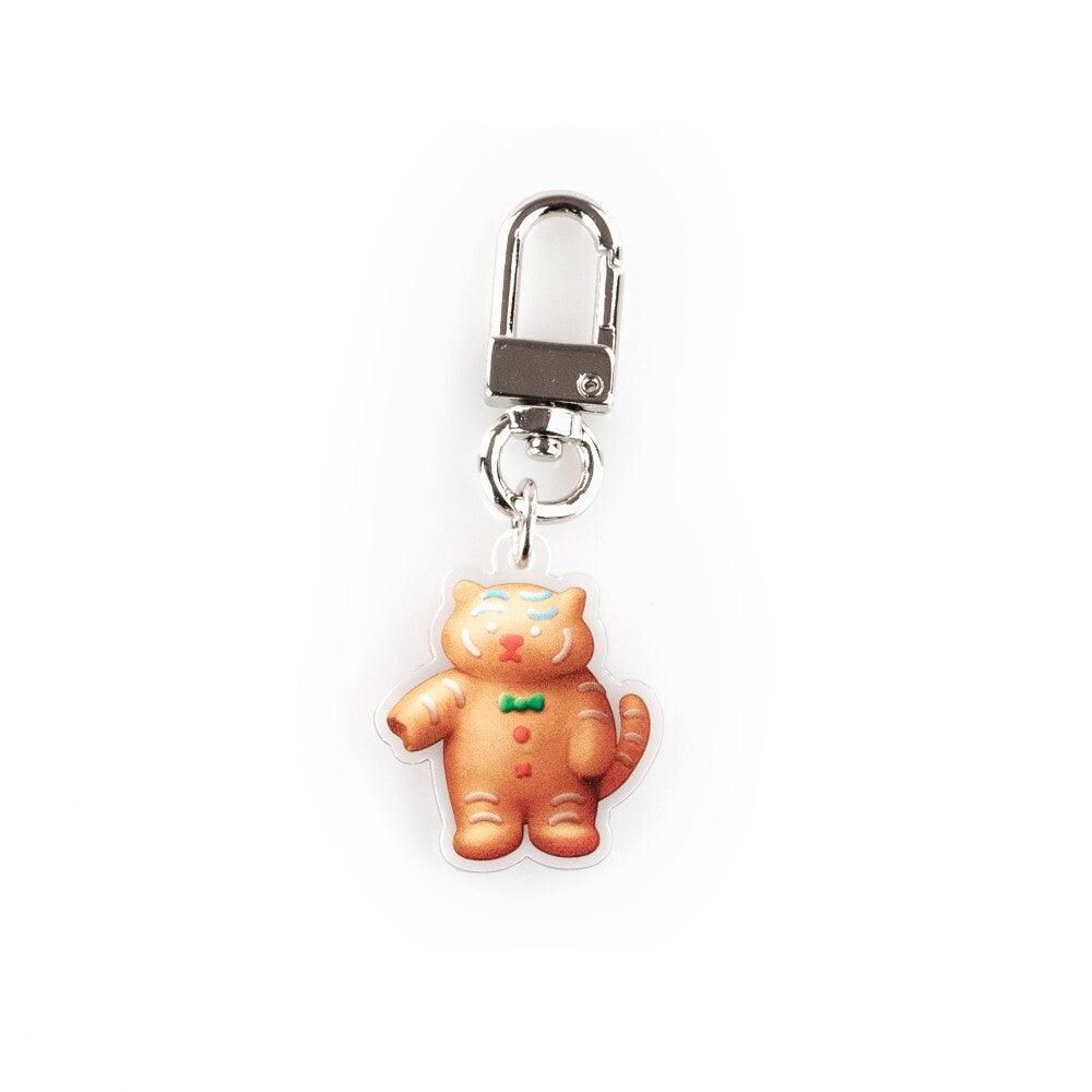 Muzik Tiger Ginger Cookie Tiger Keyring 薑餅餅乾鑰匙扣 - SOUL SIMPLE HK