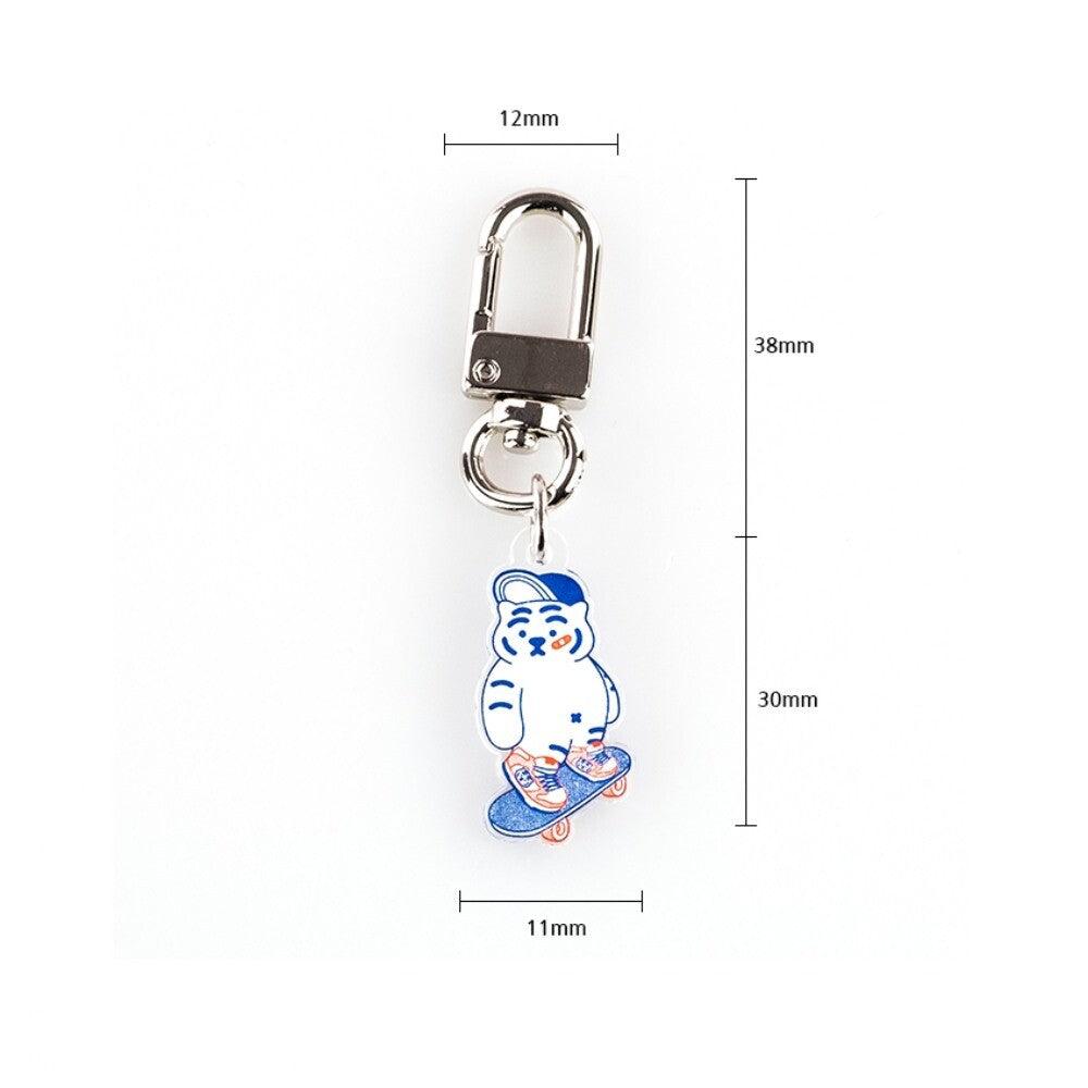 Muzik Tiger Skateboard Tiger Keyring 滑板鑰匙扣 - SOUL SIMPLE HK