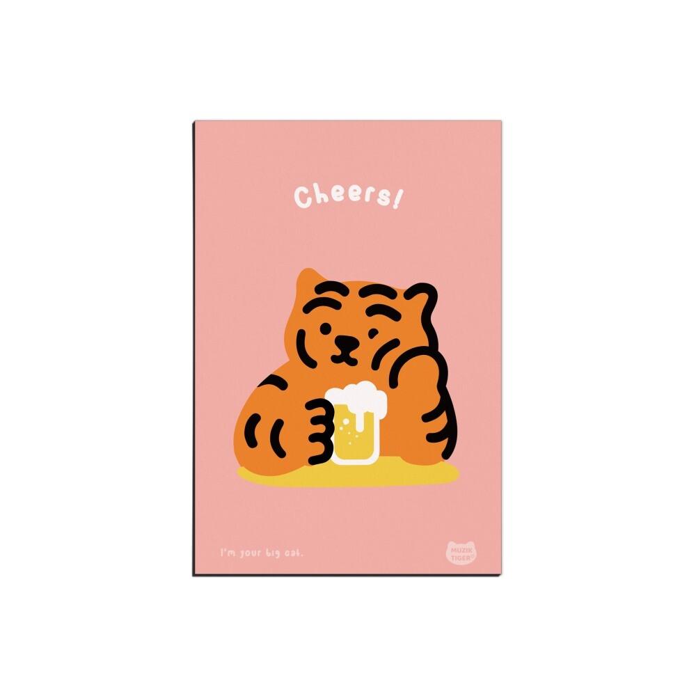 【現貨】Muzik Tiger Message Postcard 心意明信片 06-10 - SOUL SIMPLE HK