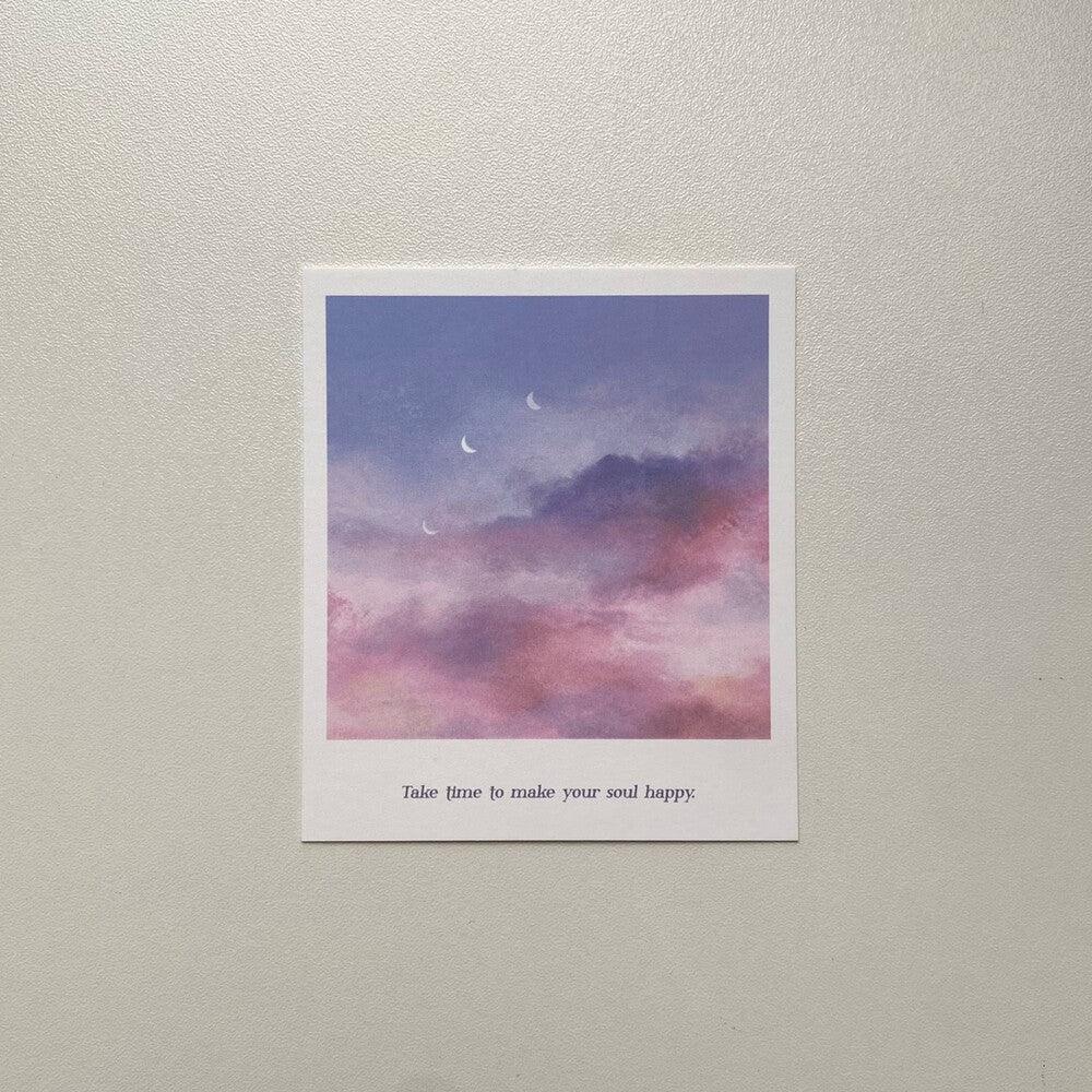 Skyfolio Plum Evening Polaroid Postcard 明信片 - SOUL SIMPLE HK