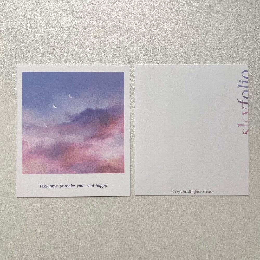 Skyfolio Plum Evening Polaroid Postcard 明信片 - SOUL SIMPLE HK