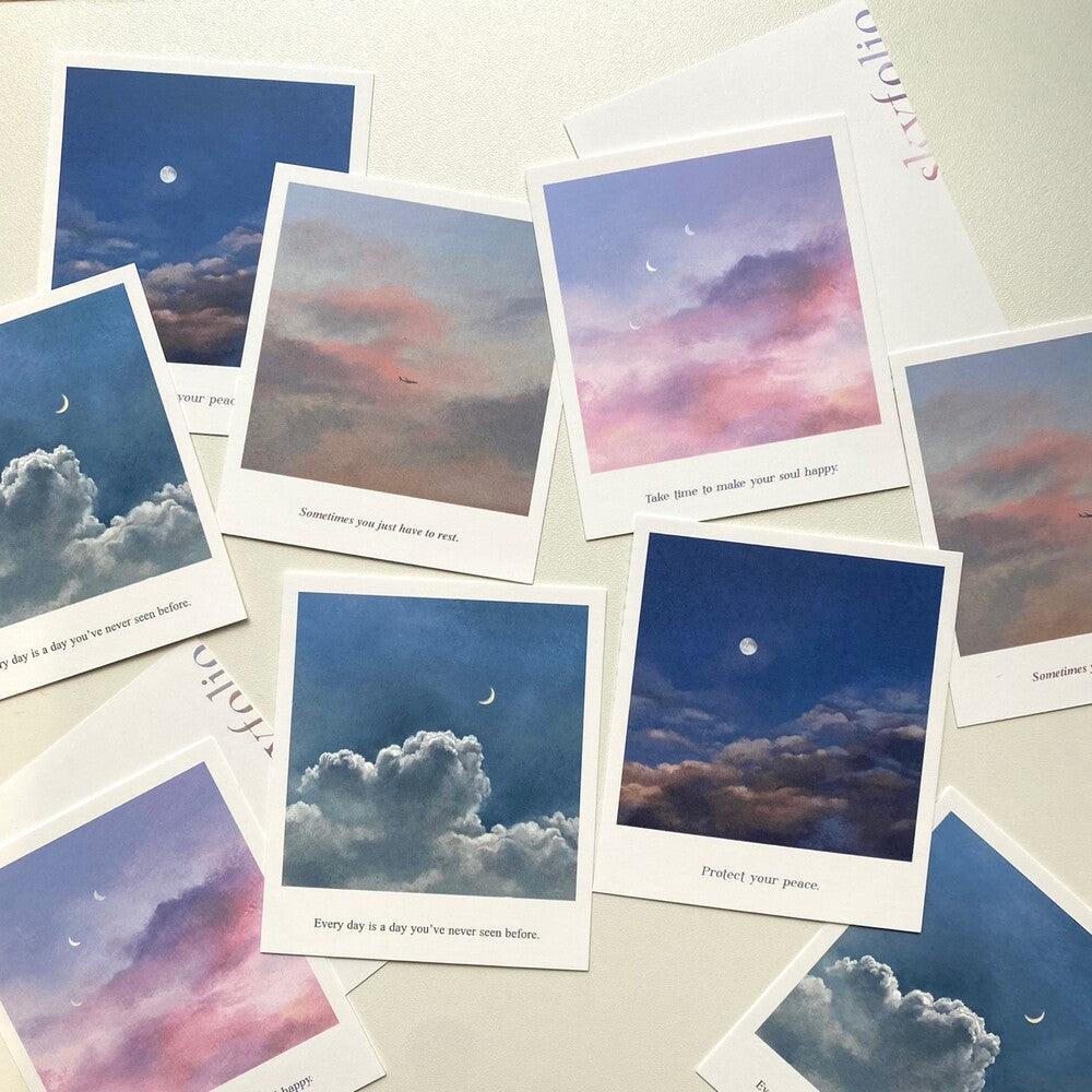Skyfolio Plum Evening Polaroid Postcard 明信片 - SOUL SIMPLE HK