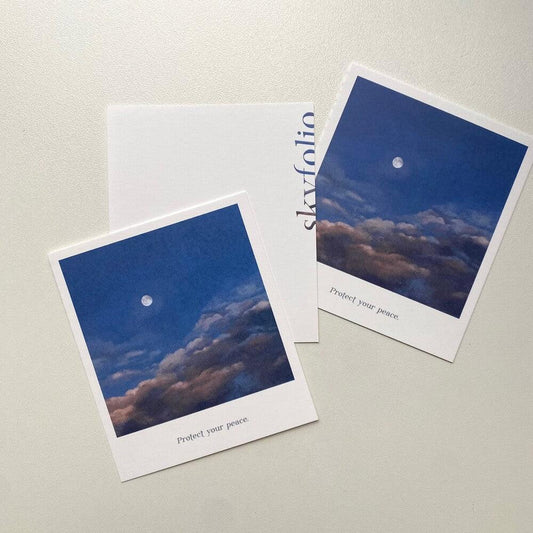 Skyfolio Protect Your Peace Polaroid Postcard 明信片 - SOUL SIMPLE HK