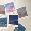 Skyfolio Flying in the Evening Sky Polaroid Postcard 明信片 - SOUL SIMPLE HK