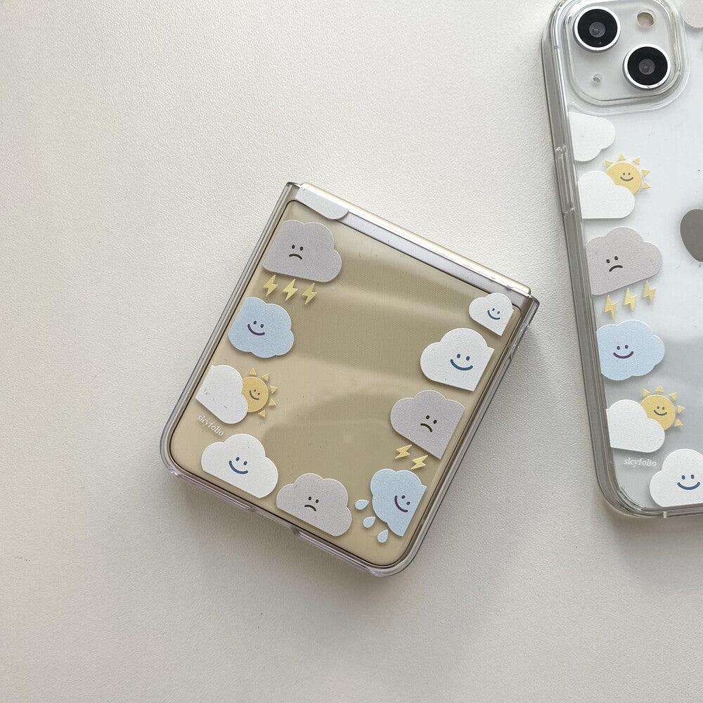 Skyfolio Cloud Waggle Z Flip Phone Case 手機保護殼 - SOUL SIMPLE HK