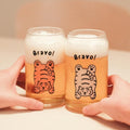 Muzik Tiger Glass Beer Can glass 玻璃啤酒杯（2款） - SOUL SIMPLE HK