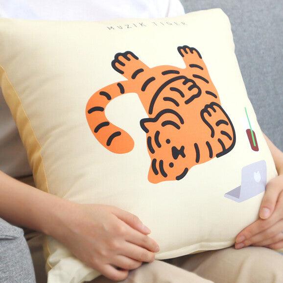 Muzik Tiger Tiger Square Cushion 抱枕 - SOUL SIMPLE HK