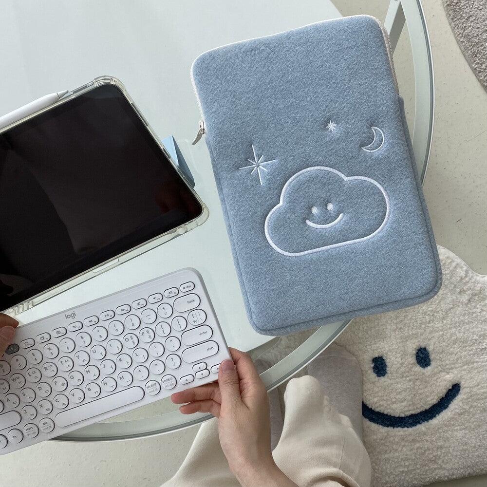 Skyfolio White Cloud iPad/Laptop Pouch (Blue) 平板/電腦保護套 - SOUL SIMPLE HK