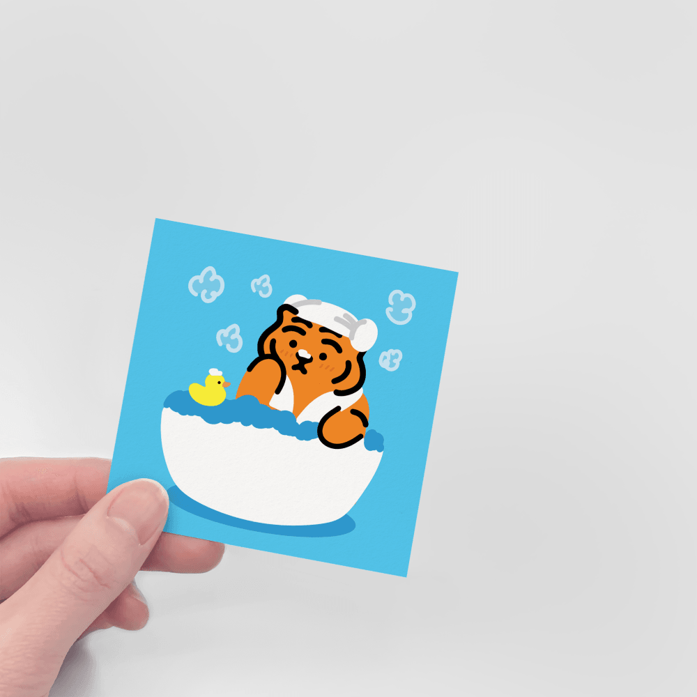 Muzik Tiger Mini Postcard 明信片 05-08 - SOUL SIMPLE HK