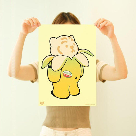 Muzik Tiger Banana Tiger A3 Poster 海報 - SOUL SIMPLE HK
