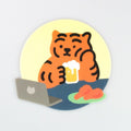 Muzik Tiger Chicken & Beer Tiger PVC Mouse Pad 滑鼠墊 - SOUL SIMPLE HK