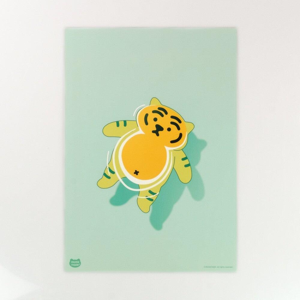 Muzik Tiger Floating Tiger A3 Poster 海報 - SOUL SIMPLE HK